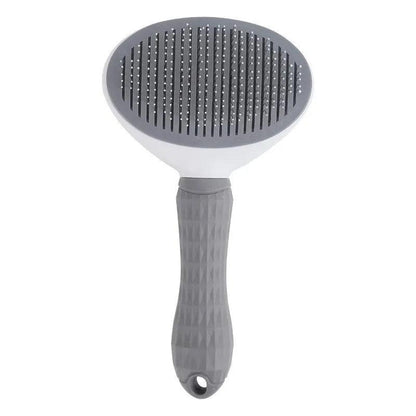 Pet Grooming Brush – One-Click Self-Cleaning Design
